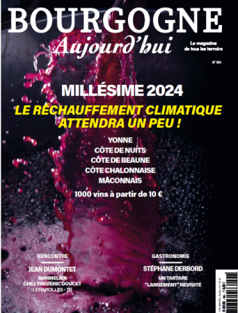 Bourgogne aujourd'hui Millésime 2024